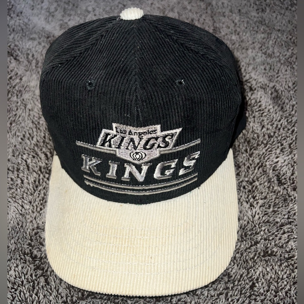 90s LA Kings corduroy hat